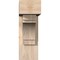 Ekena Millwork Merced Block Smooth Bracket w/ Offset Brace, Douglas Fir, 5 1/2"W x 16"D x 16"H BKT0604X16X16MRC05SDF - alternate 2